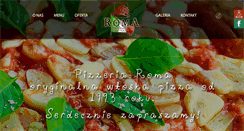 Desktop Screenshot of pizza-roma.com.pl