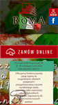 Mobile Screenshot of pizza-roma.com.pl