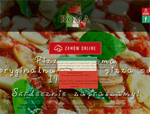 Tablet Screenshot of pizza-roma.com.pl